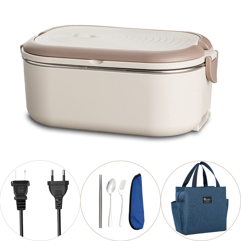 Meal Prep Tupperware - 220V 110V Electric Lunch Box Stainless