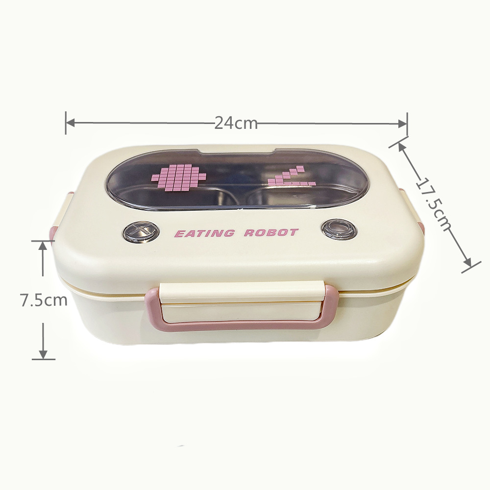 Meal Prep Lunch Boxes - Thermal Bento Box Stainless Steel Lunch