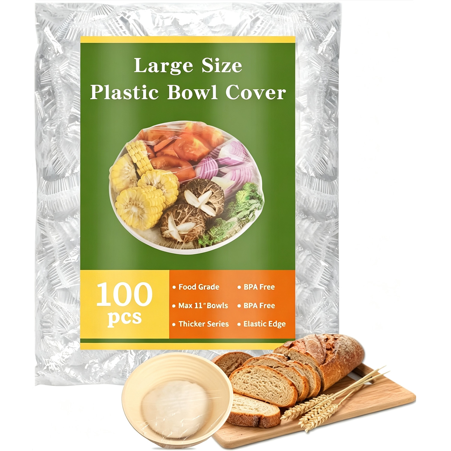 Meal Prep Recipes - 100 Sourdough Bread Proofing Large Elastic