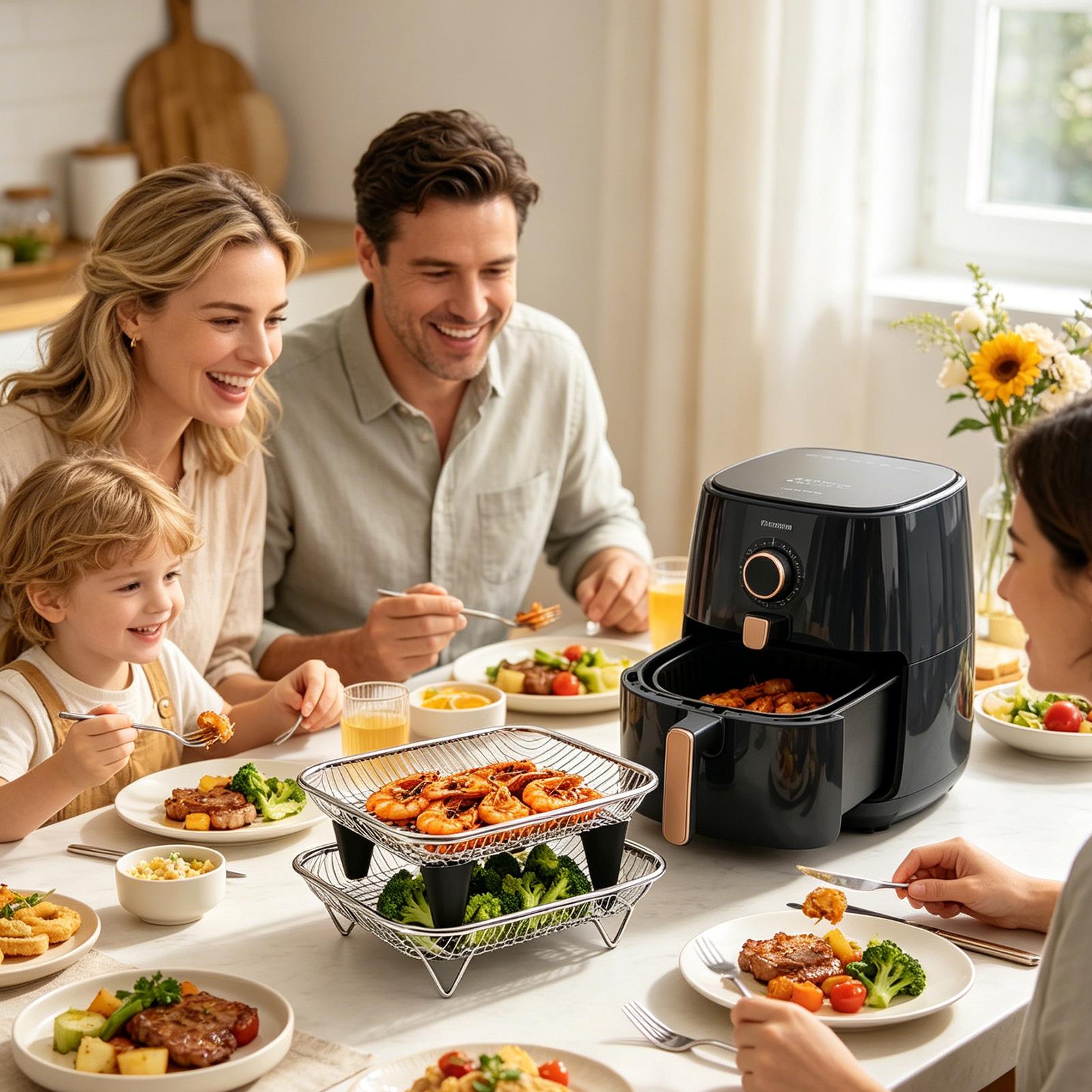 Air Fryer Basket Stainless Ste - Meal Prep Recipes 评论和价格