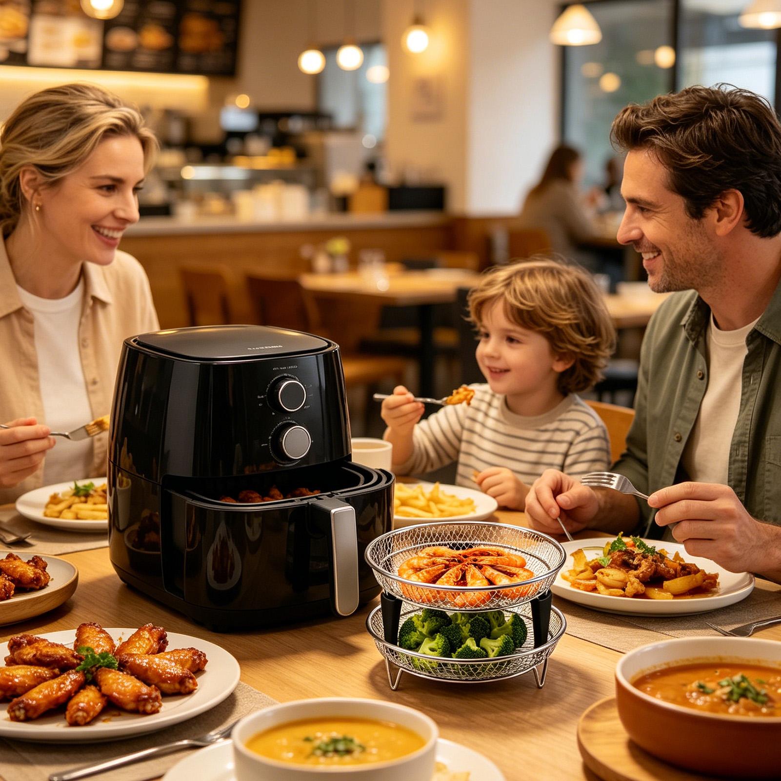 Air Fryer Basket Stainless Ste - Meal Prep Recipes 评论和价格