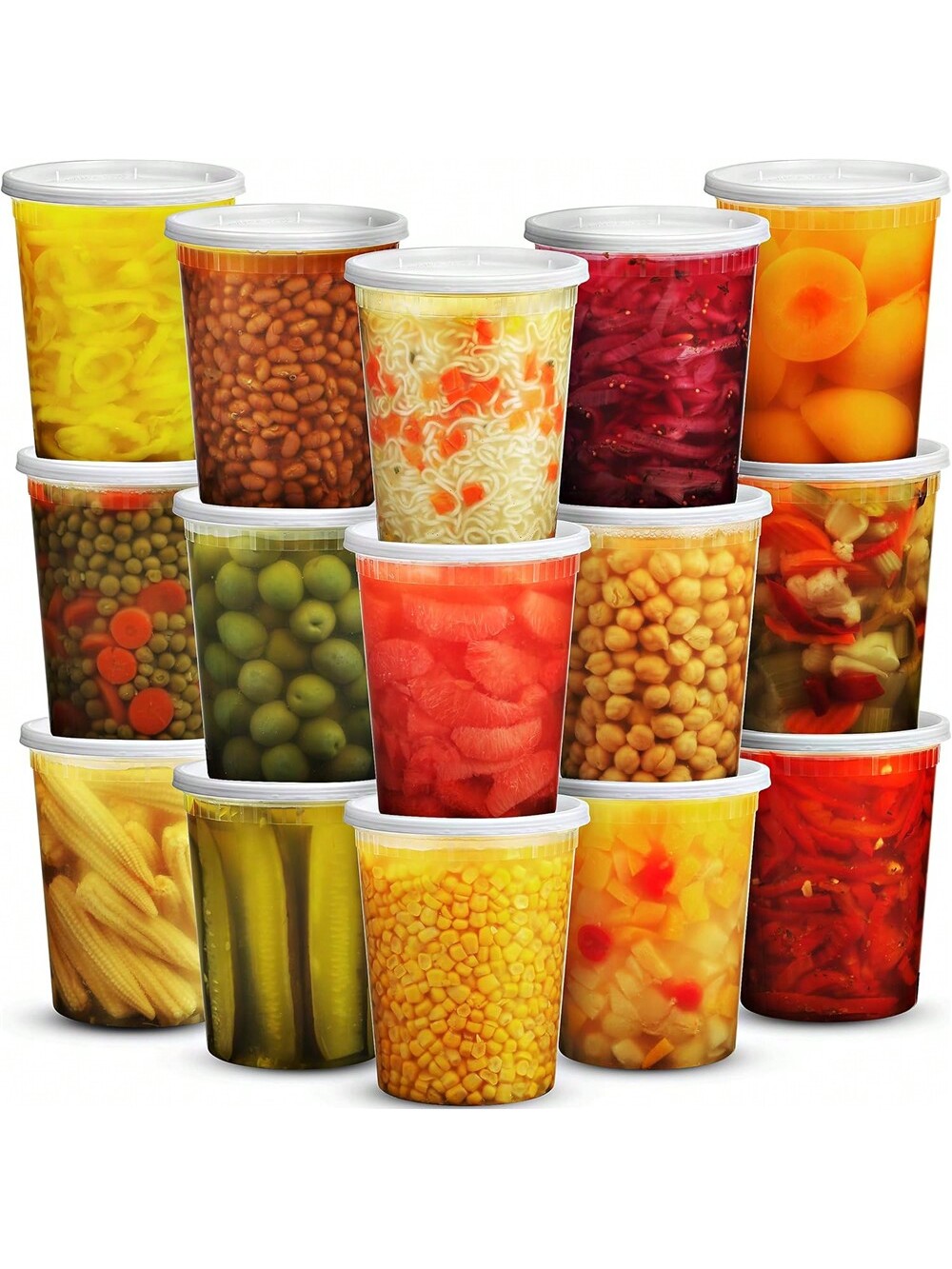 24Pack 32oz Deli Containers wi - Meal Prep Recipes 评论和价格