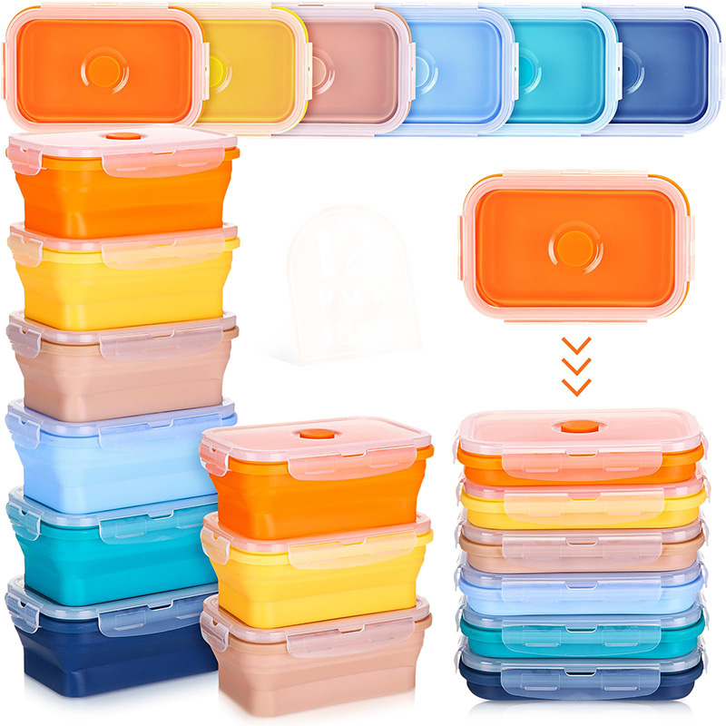 Collapsible Food Storage Conta - Meal Prep Tupperware 评论和价格