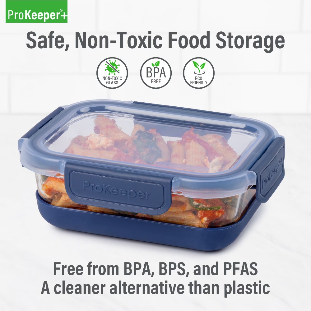 2.8 Cup Glass Food Storage Con - Meal Prep Lunch Boxes 评论和价格