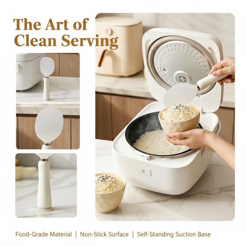 Magnetic Rice Paddle With Suct - Meal Prep With Rice 评论和价格
