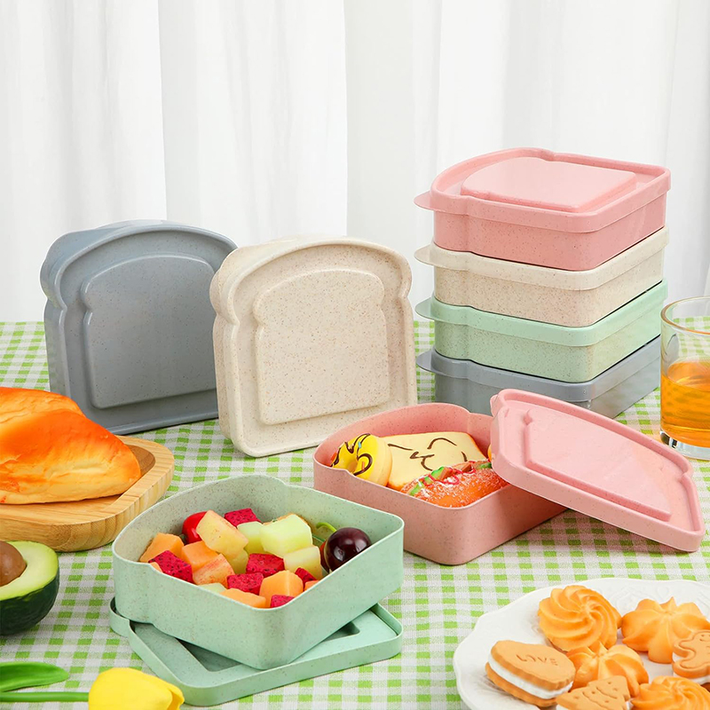 Sandwich Containers Lunch Box  - Meal Prep Tupperware 评论和价格
