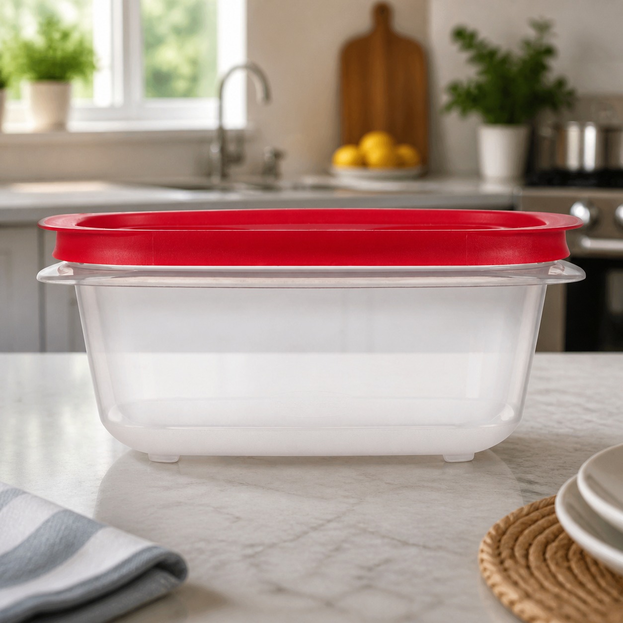 Red Rectangular Food Storage C - Meal Prep Easy 评论和价格