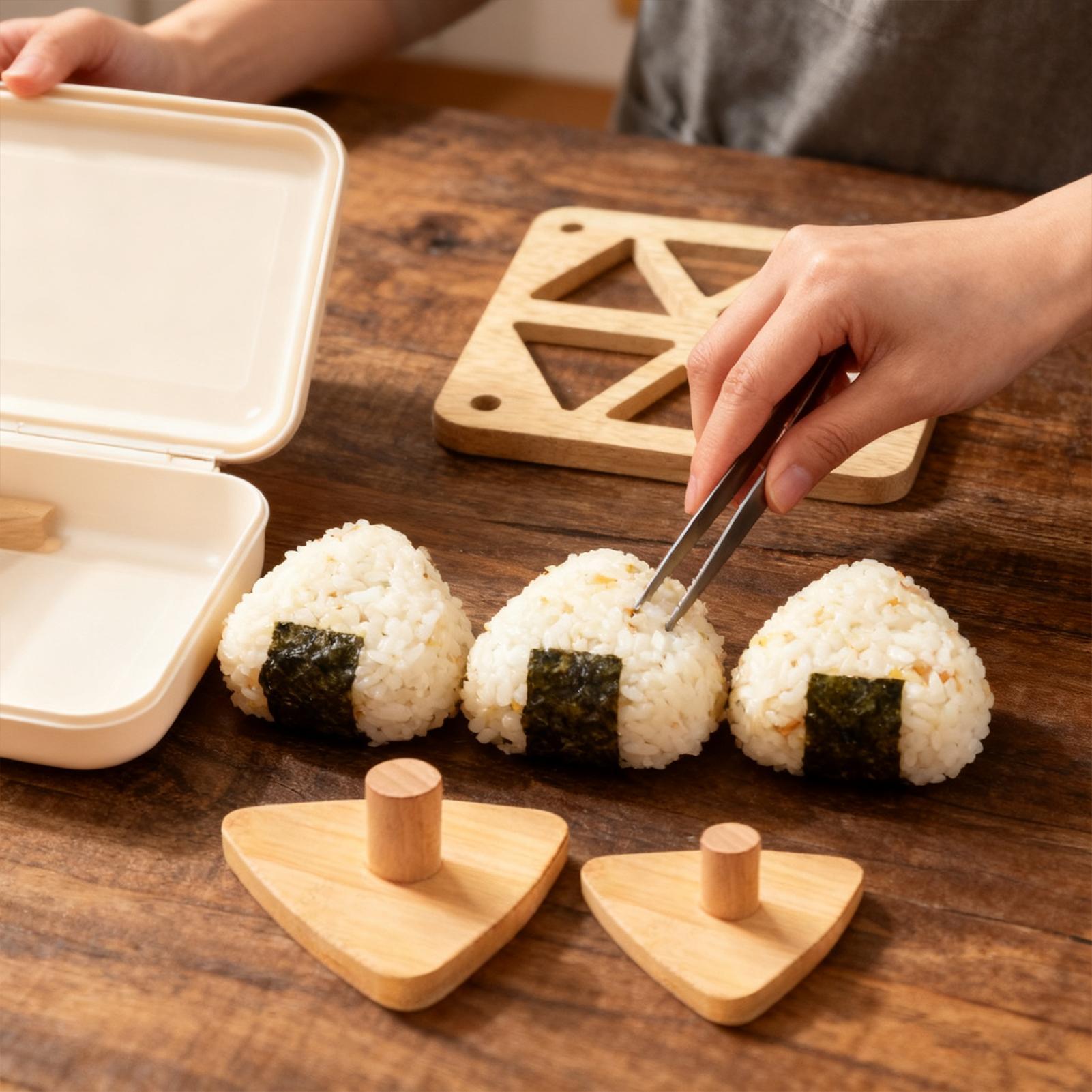Riceball Mold Classic Wooden N - Meal Prep With Rice 评论和价格