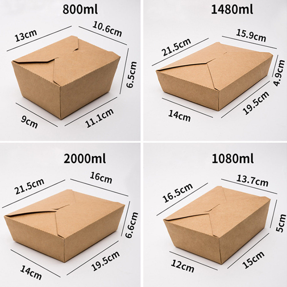 20Pcs Kraft Paper Food Storage - Meal Prep Day 评论和价格