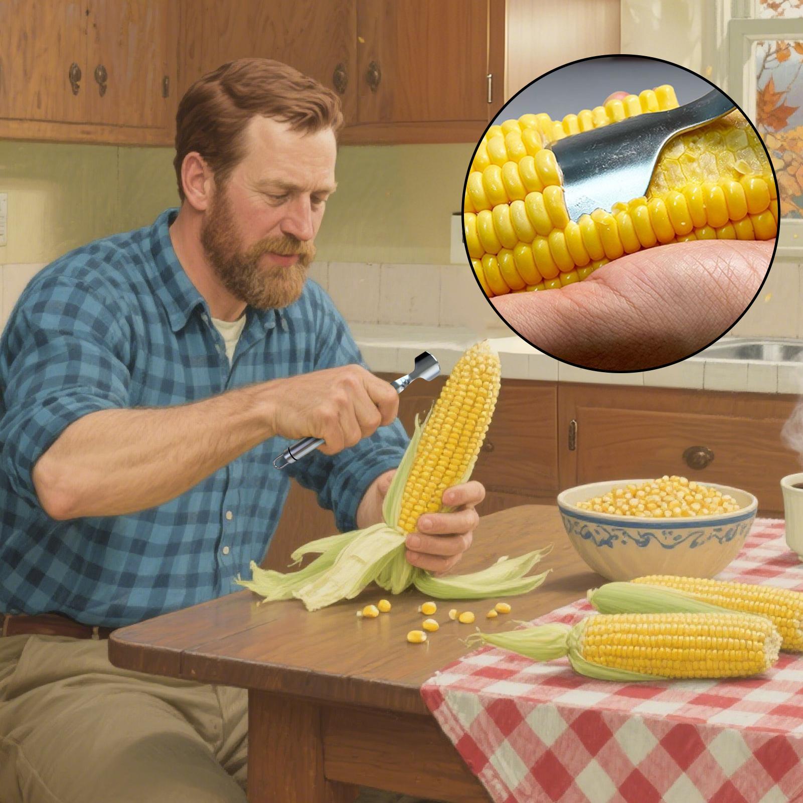 Corn Peeler Corn Kernel Remove - Meal Prep Restaurant 评论和价格