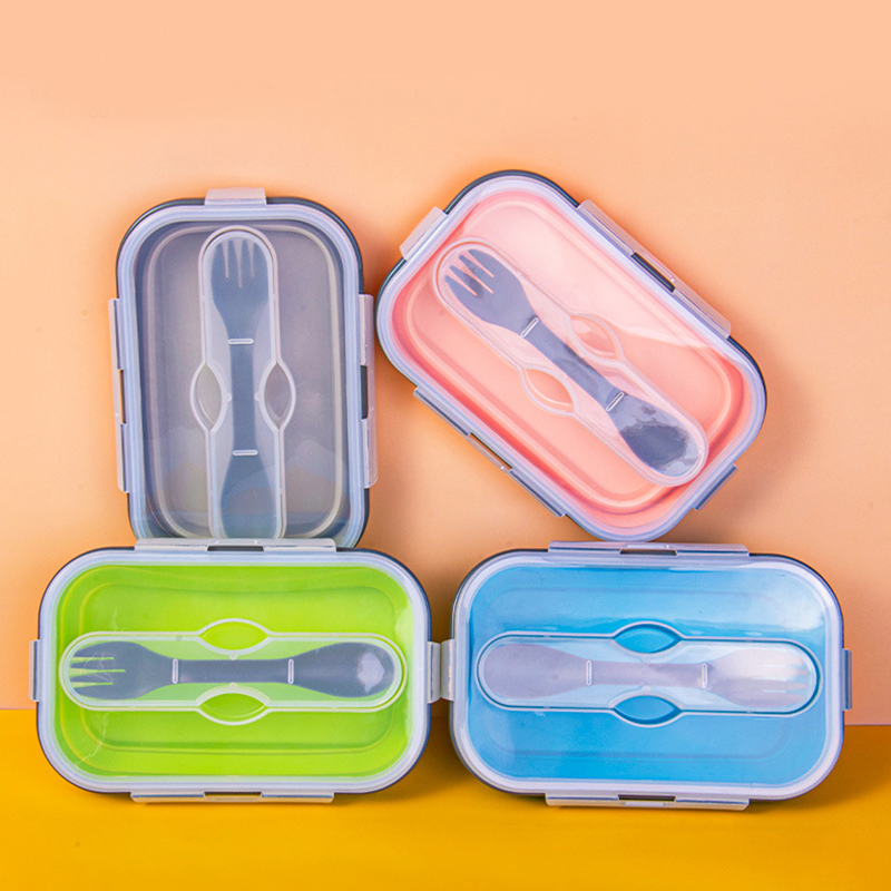 Healthy Portable Collapsible F - Meal Prep Lunch Boxes 评论和价格