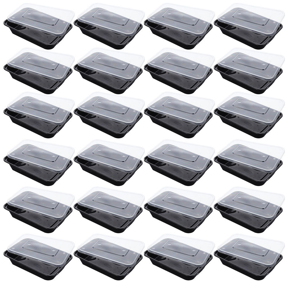50pcs Disposable Rectangular F - Meal Prep With Rice 评论和价格