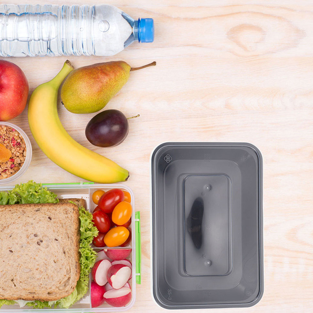 50pcs Disposable Rectangular F - Meal Prep With Rice 评论和价格