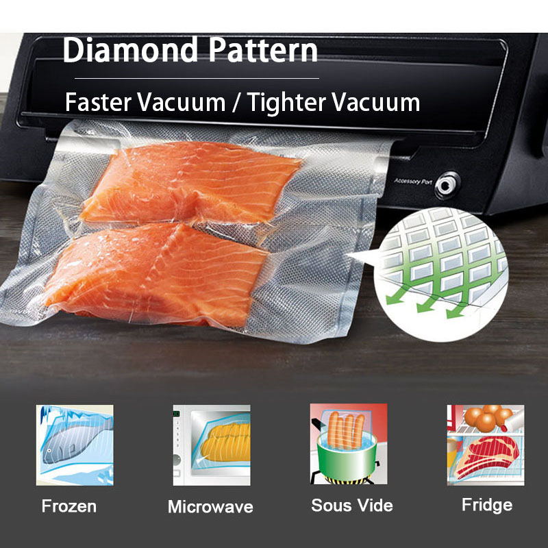 Custom Length Vacuum Sealer Ba - Meal Prep Vacuum Seal 评论和价格