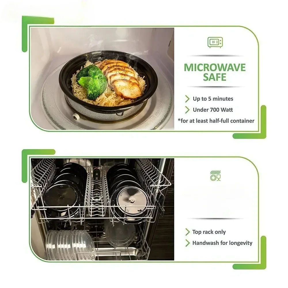 Meal Prep Containers Plastic F - Meal Prep Lunch Boxes 评论和价格