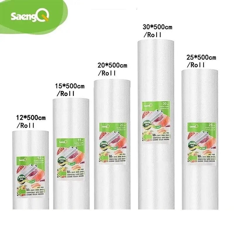 SaengQ Vacuum Bags for Food Va - Meal Prep Vacuum Seal 评论和价格