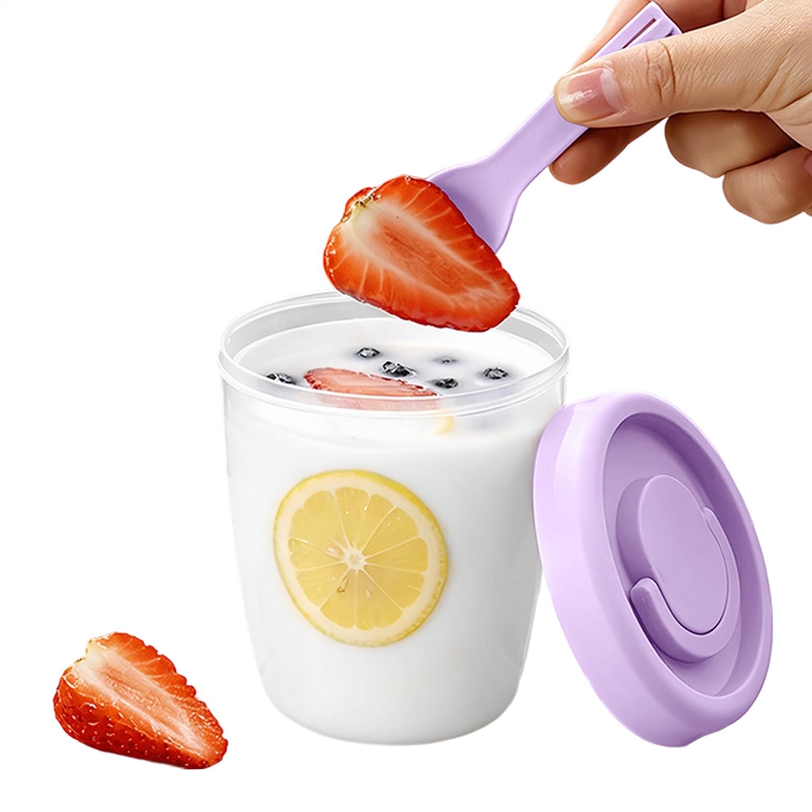 Yogurt Containers with Lids Ai - Meal Prep Overnight Oats 评论和价格