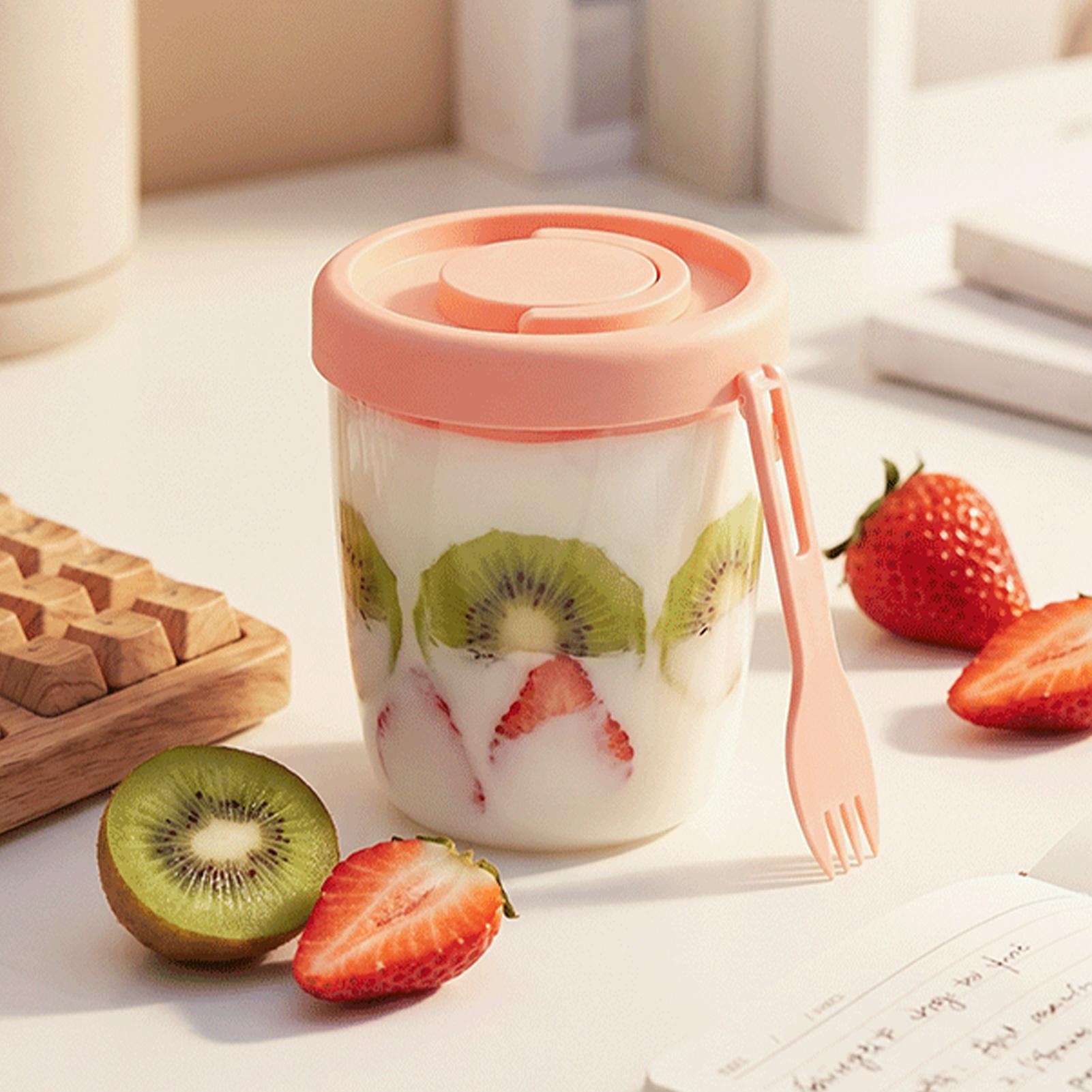 Yogurt Containers with Lids Ai - Meal Prep Overnight Oats 评论和价格