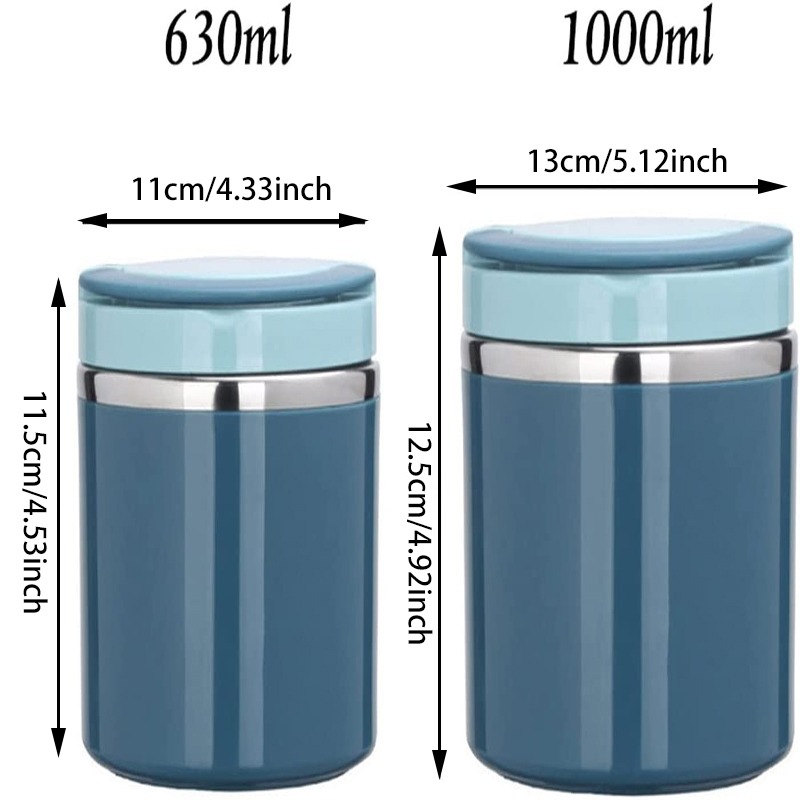 Soup Thermos Food Jar Insulate - Meal Prep Tupperware 评论和价格