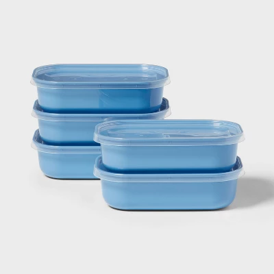 2026 New Blue Single Compartme - Meal Prep Lunch Boxes 评论和价格