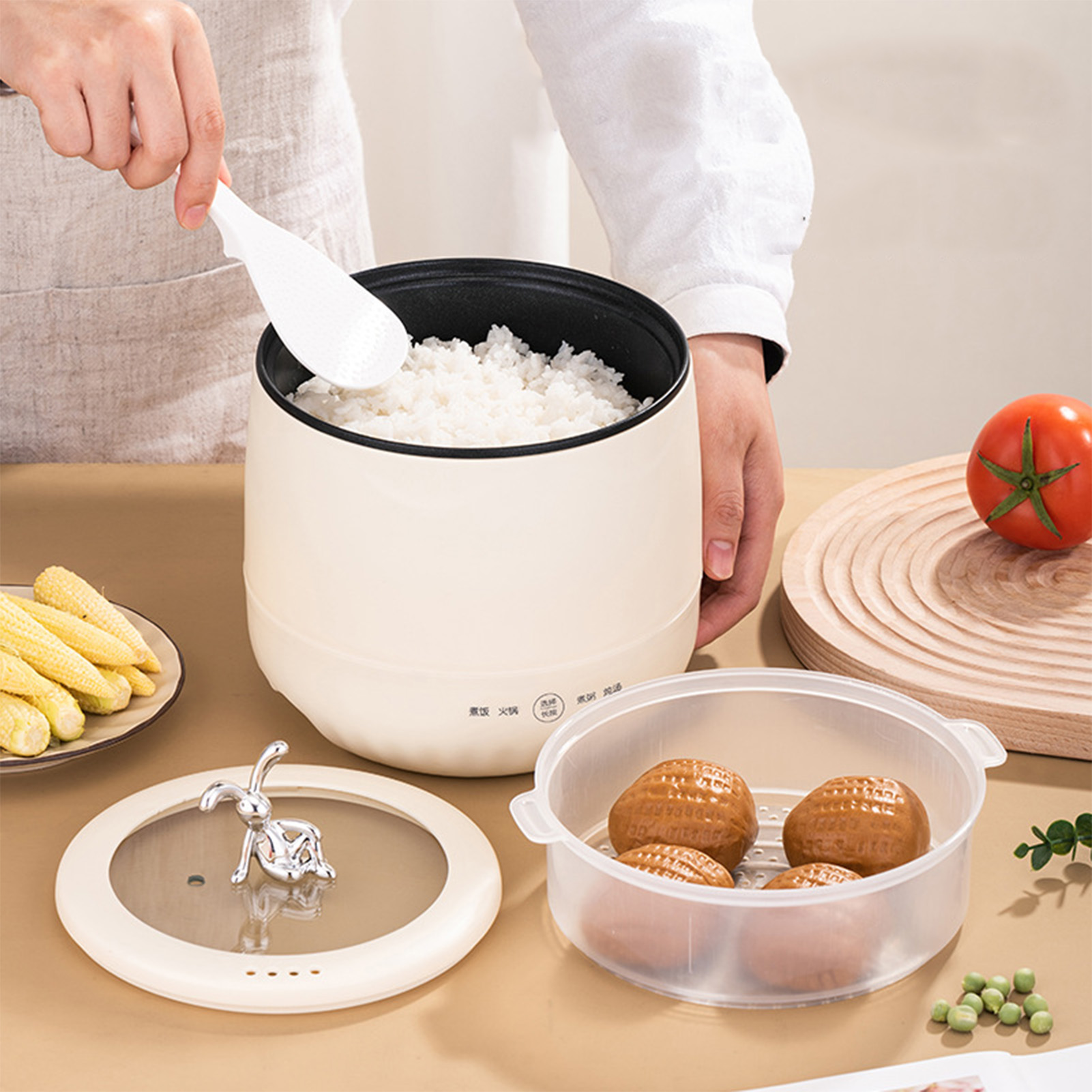 Smart Electric Mini Rice Cooke - Meal Prep With Rice 评论和价格