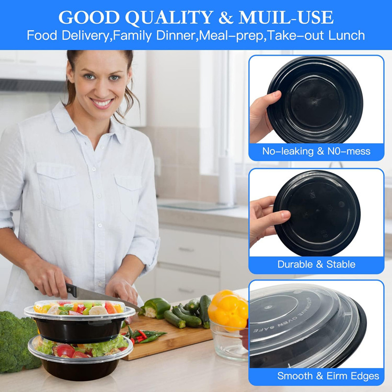 10 Packs 24OZ Meal Prep Contai - Meal Prep Tupperware 评论和价格