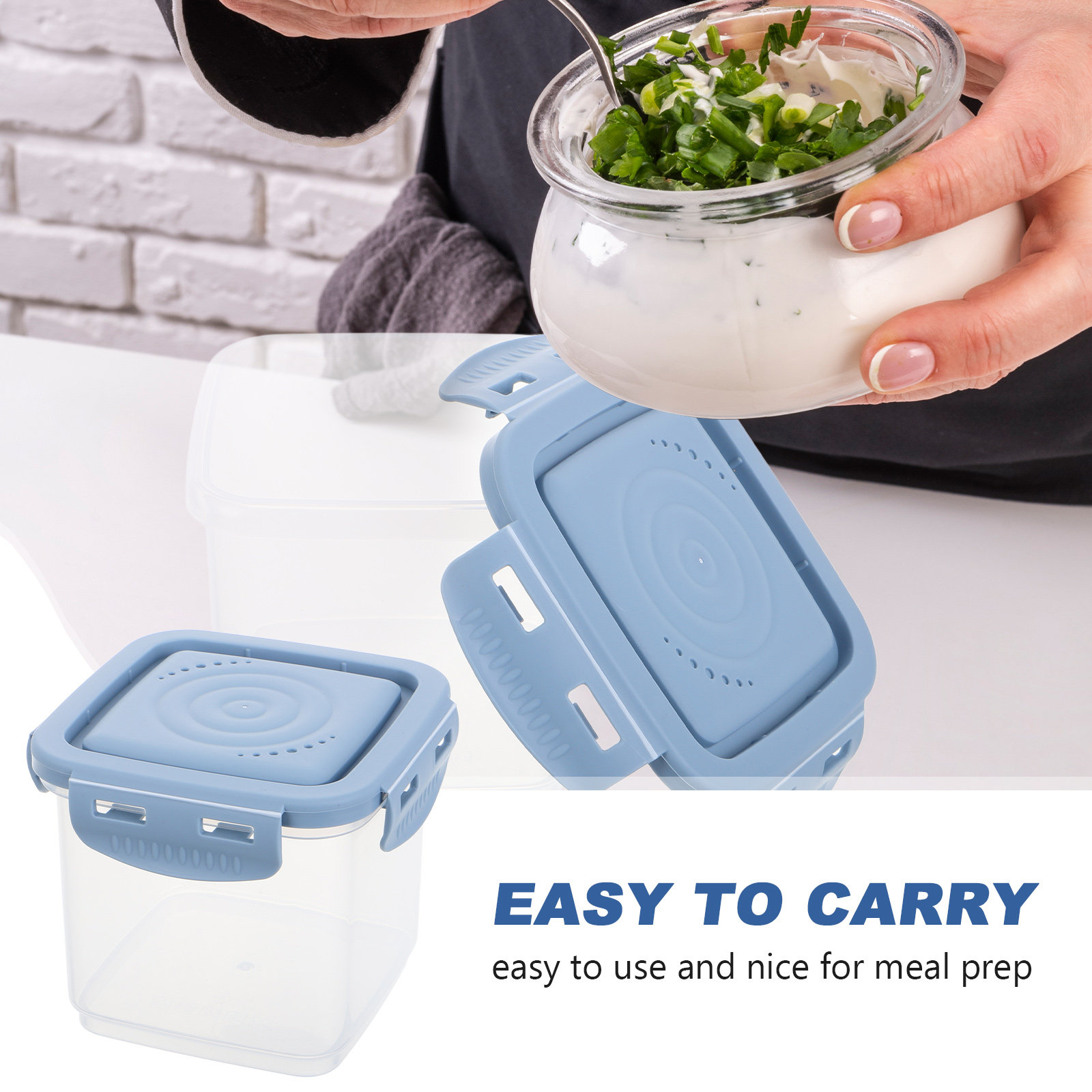 Soup Storage Container 600Ml F - Meal Prep With Rice 评论和价格