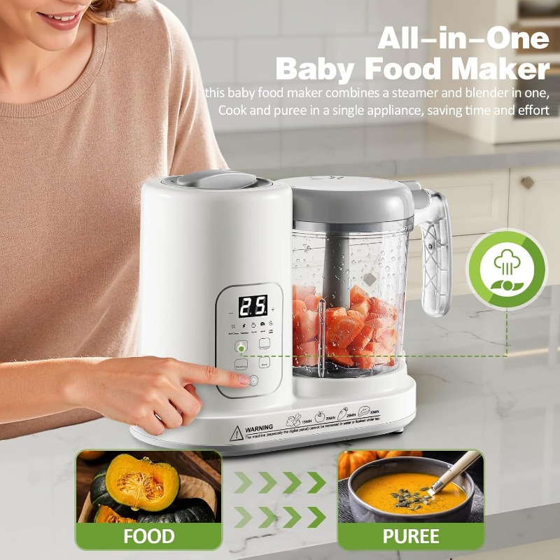 Baby Food Maker Steamer Blende - Meal Prep Recipes 评论和价格