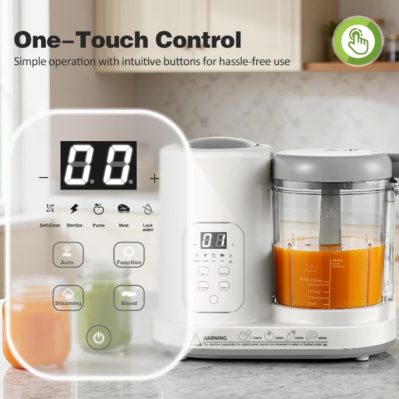Baby Food Maker Steamer Blende - Meal Prep Recipes 评论和价格