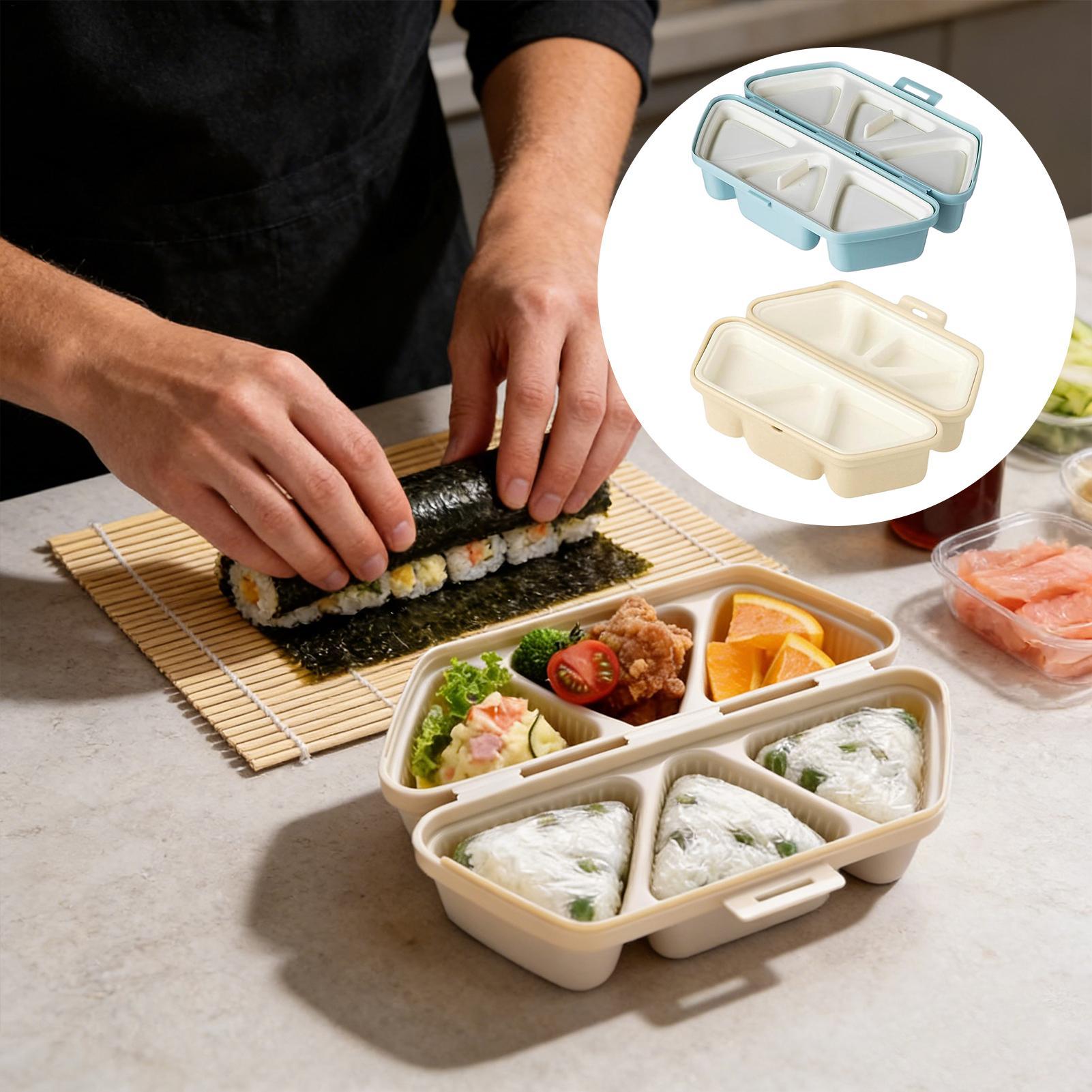 Sushi Mold Maker 6 Cavity Tria - Meal Prep With Rice 评论和价格