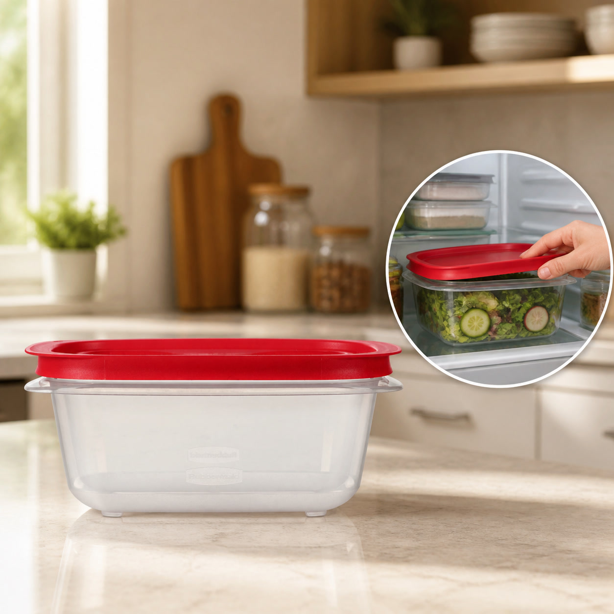 5.26 Cup Rectangular Food Stor - Meal Prep Easy 评论和价格