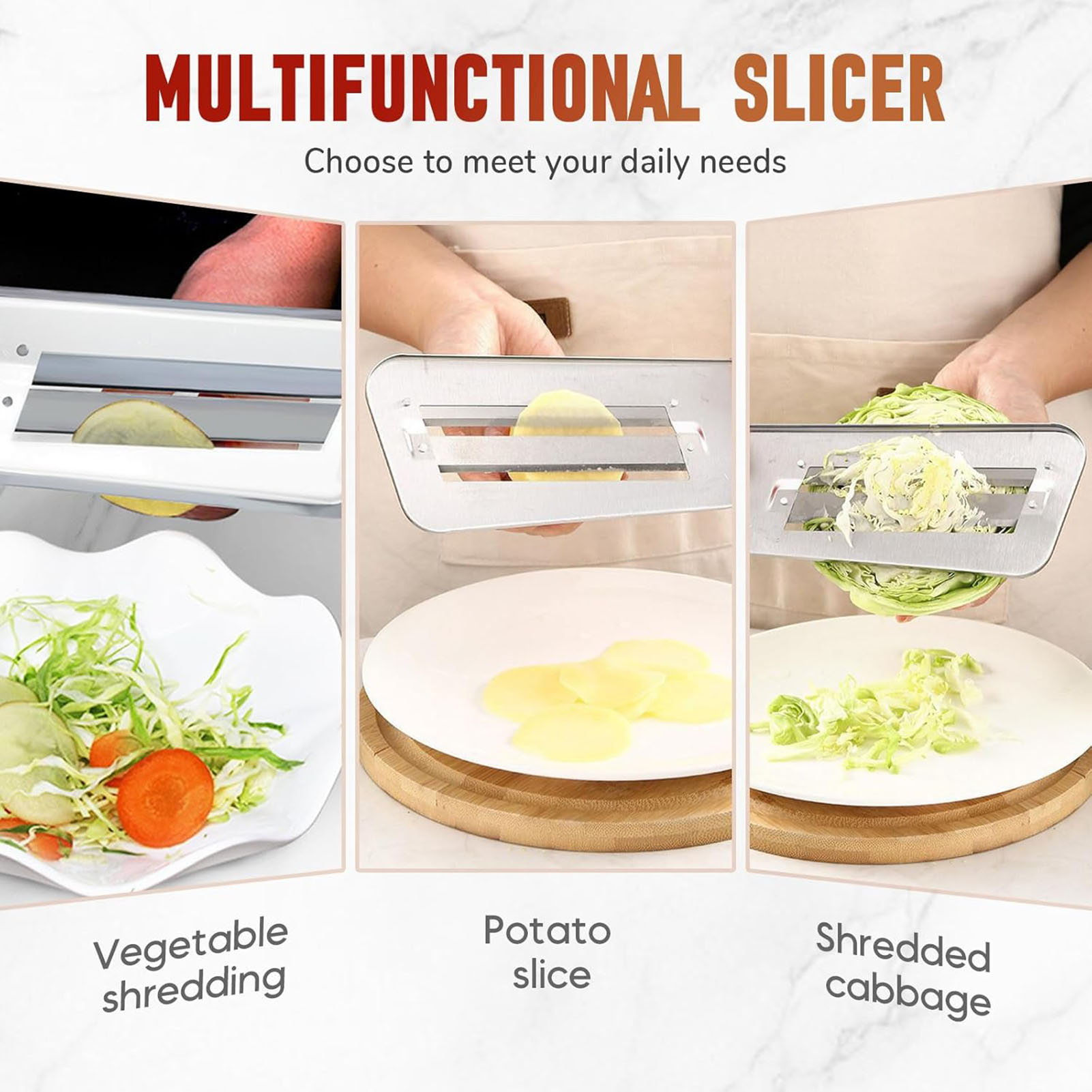 2-layer Blade Knife Graters Mu - Meal Prep Easy 评论和价格