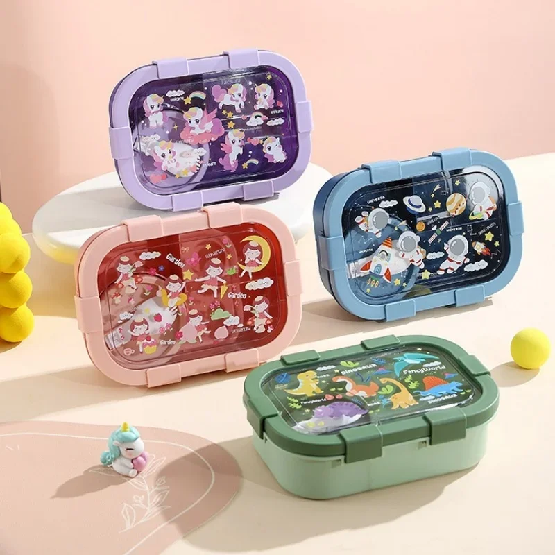 Cartoon Lunch Box of Students  - Meal Prep Tupperware 评论和价格