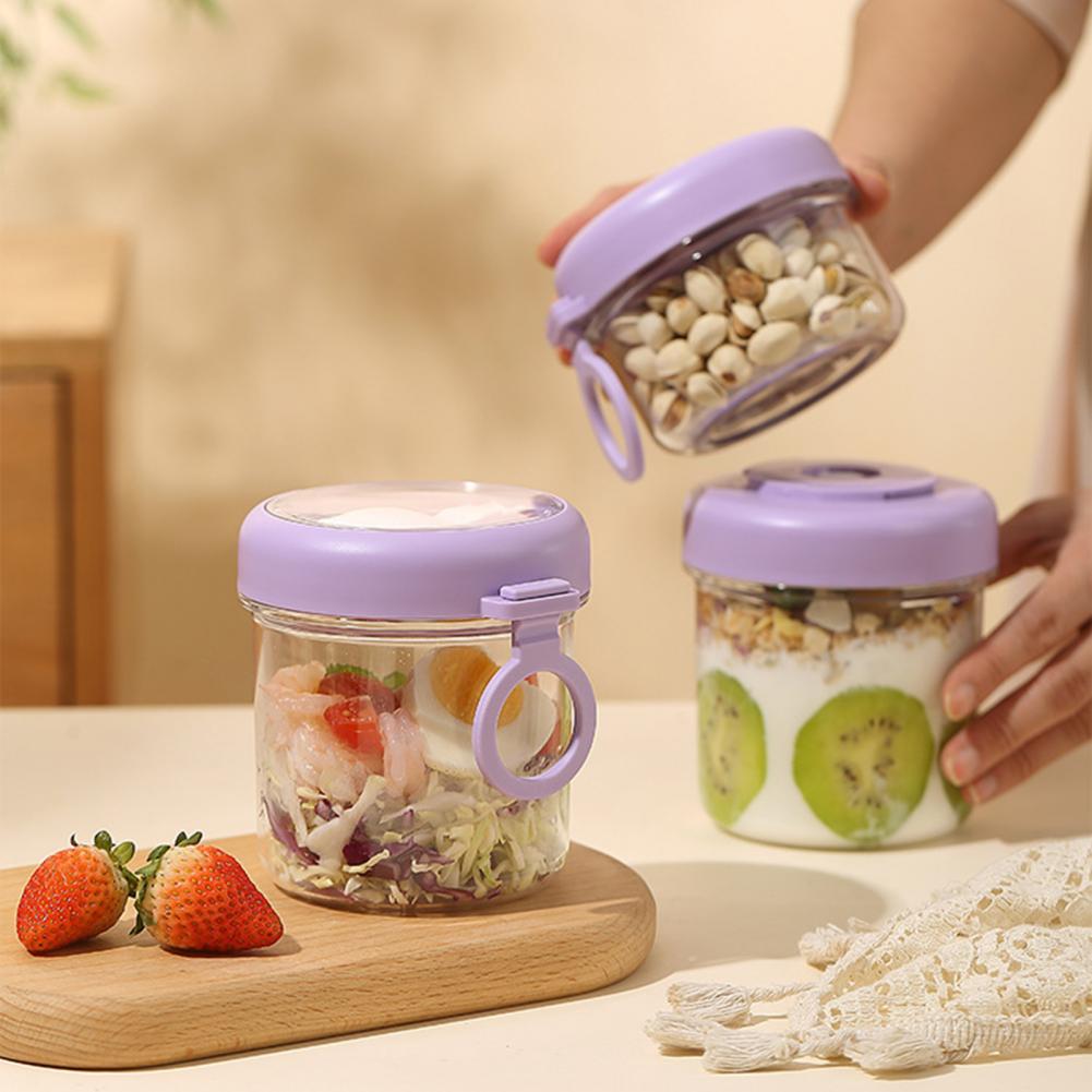 Portable Breakfast Cup Multifu - Meal Prep Overnight Oats 评论和价格