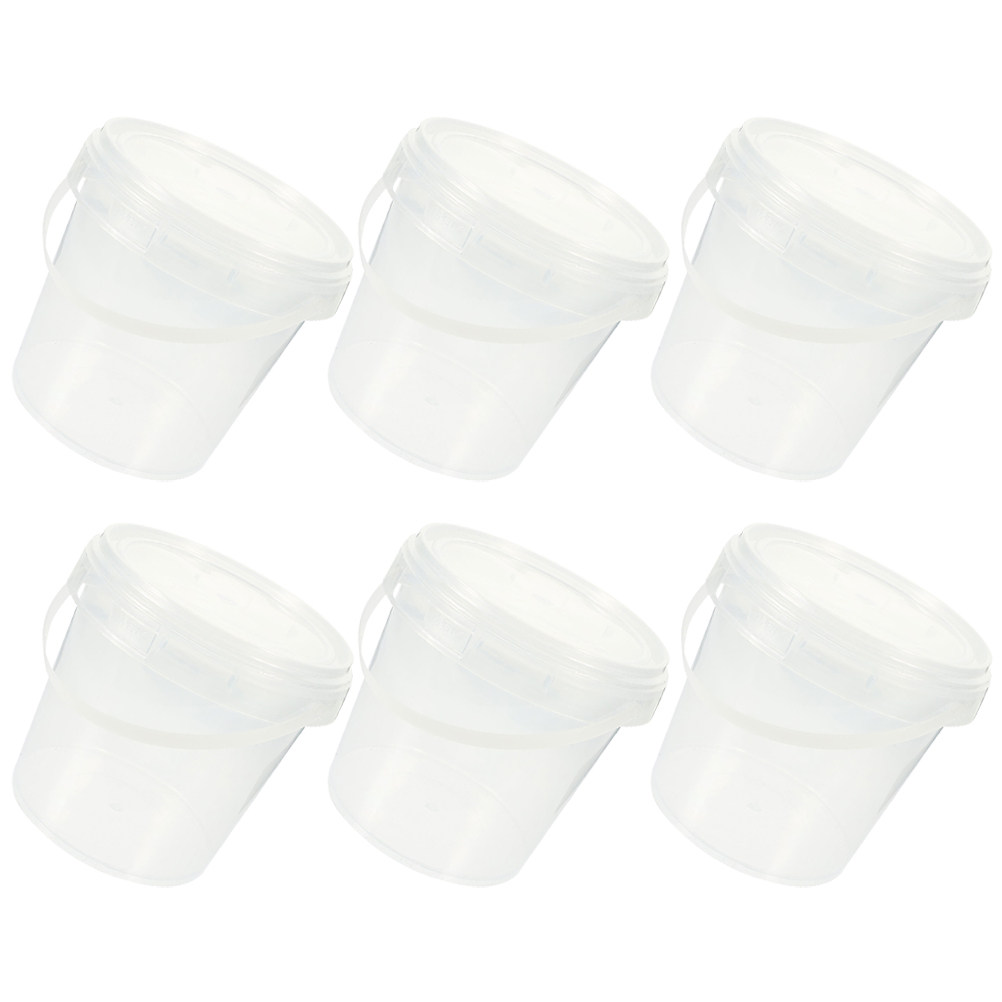 6Pcs Clear Plastic Food Storag - Meal Prep With Rice 评论和价格