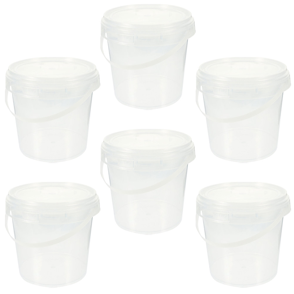 6Pcs Clear Plastic Food Storag - Meal Prep With Rice 评论和价格