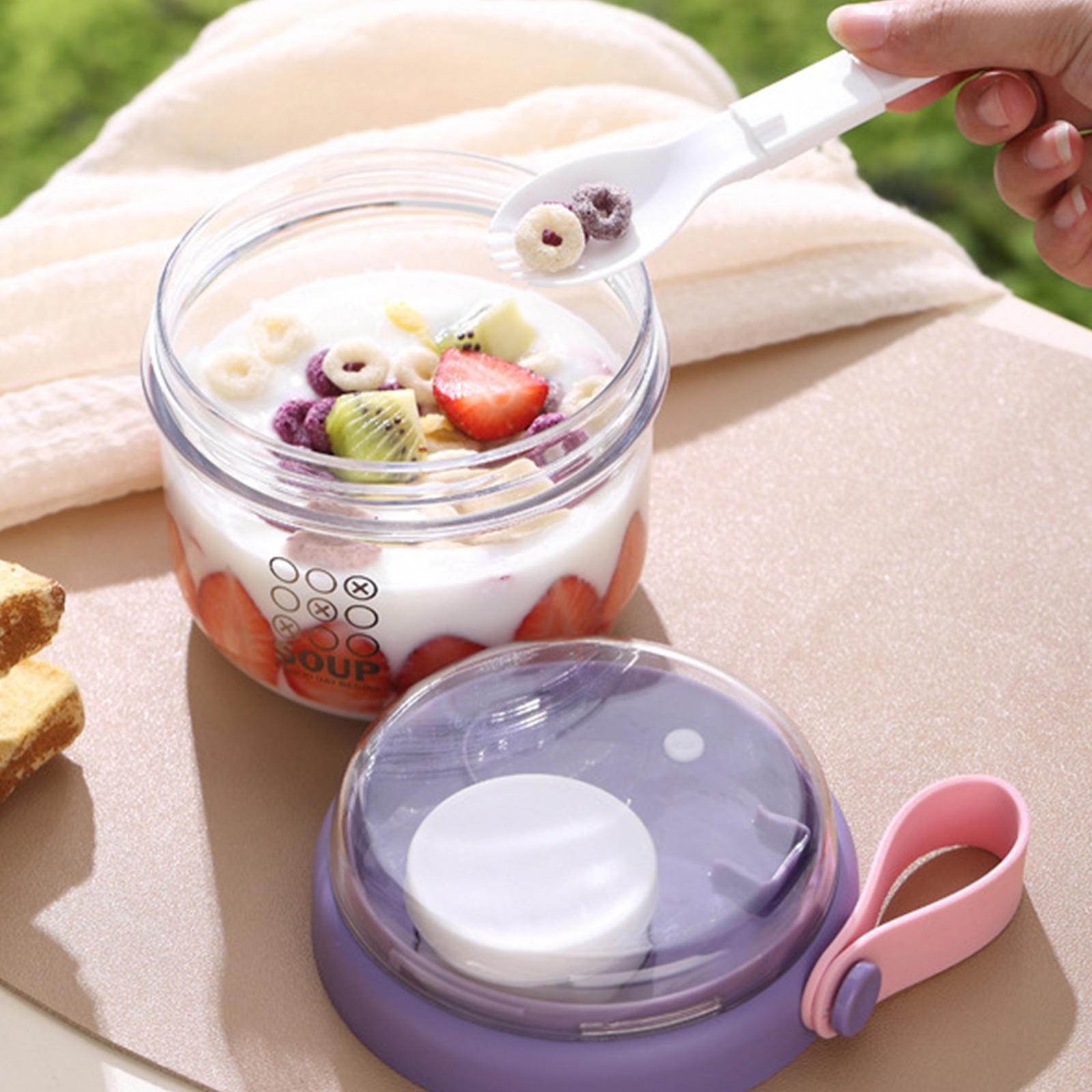 Salad Cup Airtight Lid Overnig - Meal Prep Overnight Oats 评论和价格