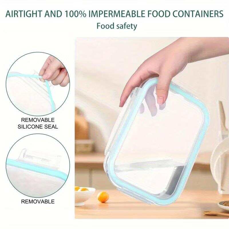 16pcs Sealed Glass Food Storag - Meal Prep Lunch Boxes 评论和价格