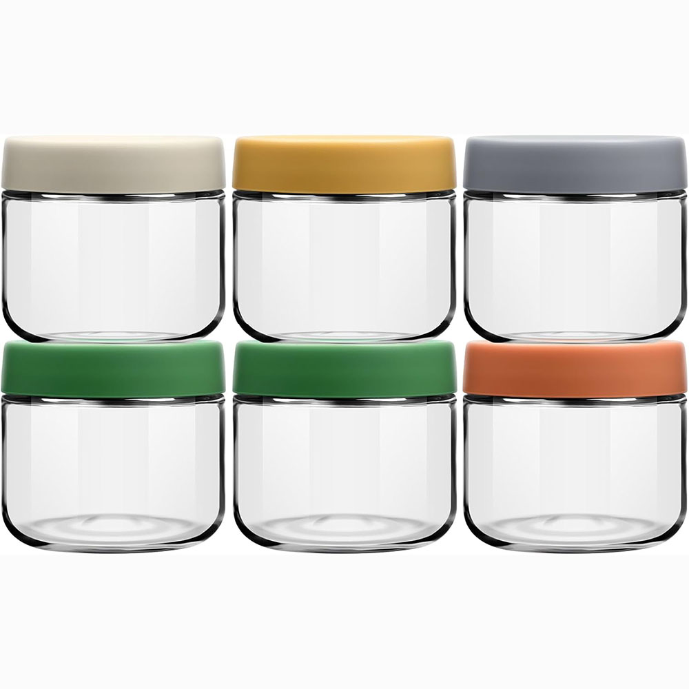 10oz Glass Overnight Oats Jars - Meal Prep Overnight Oats 评论和价格