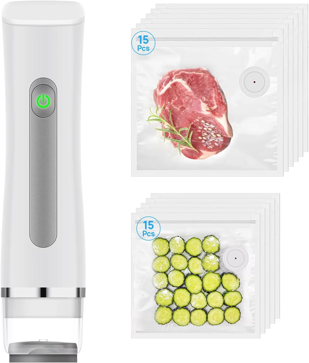 Vacuum Sealer for Food with Vi - Meal Prep Vacuum Seal 评论和价格