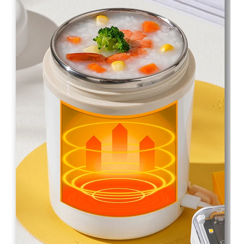 600ML USB Electric Heating Lun - Meal Prep Tupperware 评论和价格