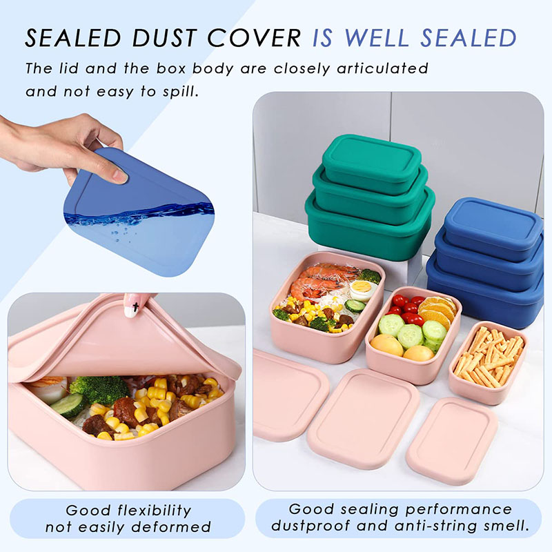 Leak-Resistant Bento Lunch Box - Meal Prep Tupperware 评论和价格