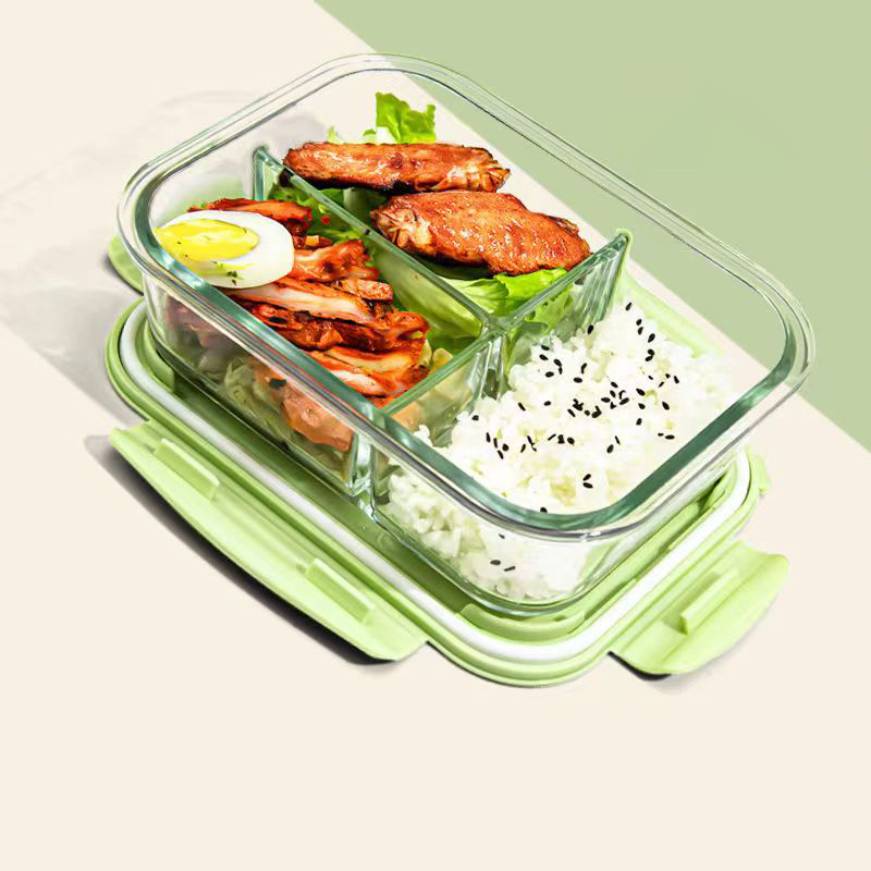 New style Lunch Box Glass 1050 - Meal Prep Tupperware 评论和价格