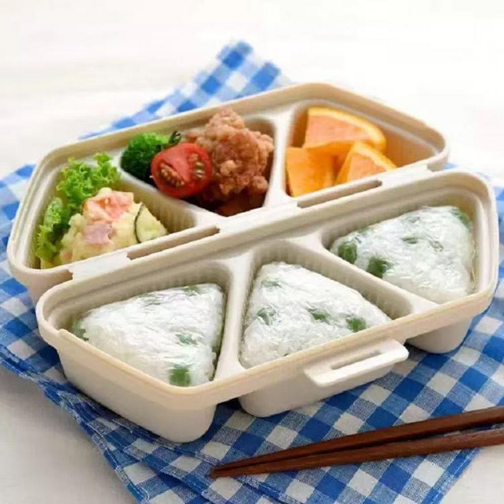 6-Cavity Triangle Onigiri Mold - Meal Prep With Rice 评论和价格