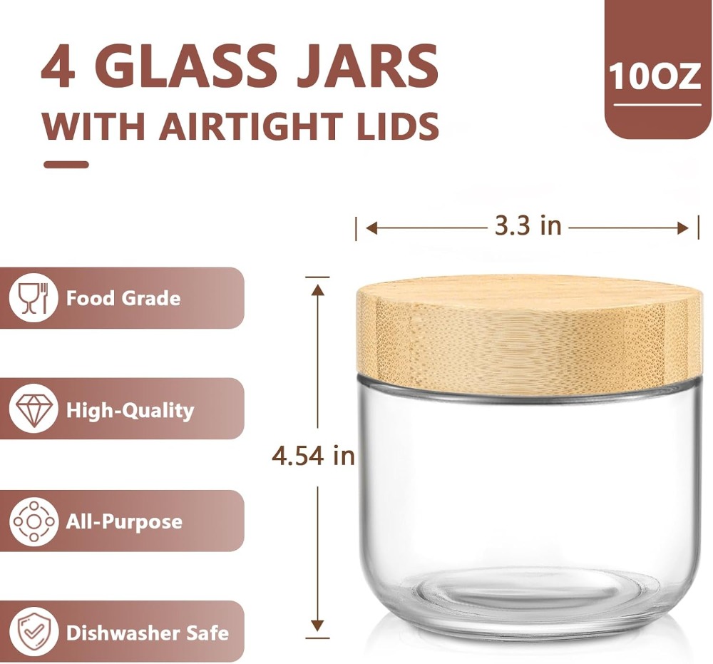 10 Oz Overnight Oats Container - Meal Prep Overnight Oats 评论和价格