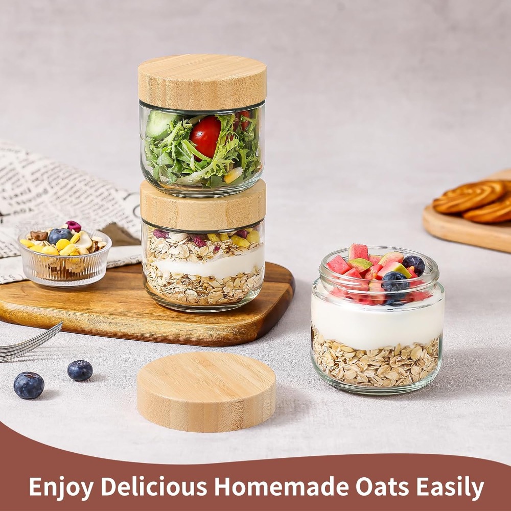 10 Oz Overnight Oats Container - Meal Prep Overnight Oats 评论和价格